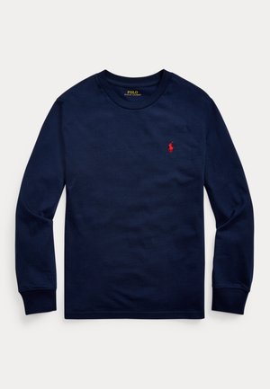 Polo Ralph Lauren COTTON JERSEY LONG SLEEVE TEE 7-14Y - Majica z dolgimi rokavi - cruise navy