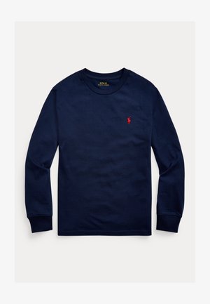 Polo Ralph Lauren COTTON JERSEY LONG SLEEVE TEE 7-14Y - Ilgarankovis viršutinės dalies drabužis - cruise navy