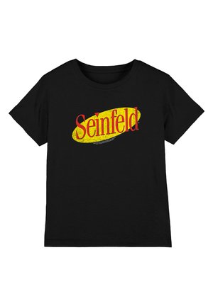Cotton Soul, SEINFELD/SEINFELD LOGO UNISEX - Print T-shirt - black