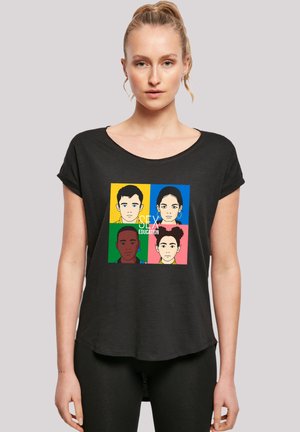 SEX EDUCATION BLUR COVER NETFLIX TV SERIES - Print T-shirt - schwarz