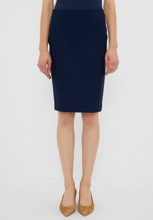 Vivo Basic Waridi Pencil Skirt - Navy Blue