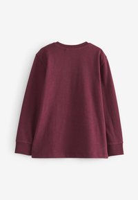 Next 4 PACK LONG SLEEVE COSY STANDARD - Hosszú ujjú felső - chocolate brown burgundy red tan brown moss green