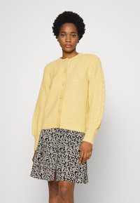 MSCH Copenhagen PEGGY CARDIGAN - Casaco de malha - jojoba melange