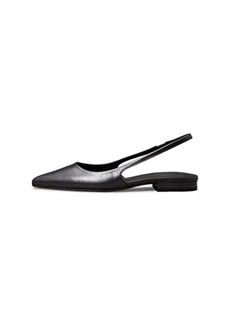 Calvin Klein FLAT - Balerini cu baretă la spate - black