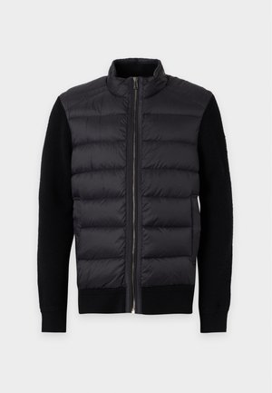 Belstaff, COMPOUND CARDIGAN - Chaqueta de plumas - black