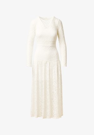 Adrianna Papell, LACE MIDI DRESS - Vestito casual - ivory