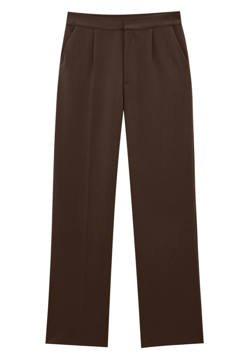 PULL&BEAR Broek lichtbruin mêleerd PULL&BEAR Broek lichtbruin mêleerd