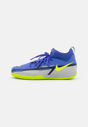 JR. PHANTOM GT2 ACADEMY DYNAMIC FIT IC UNISEX - Indoor football boots - sapphire/volt/grey fog/blue void