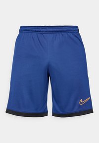 ACADEMY SHORT - Sportiniai šortai - blue void/black/orange pulse