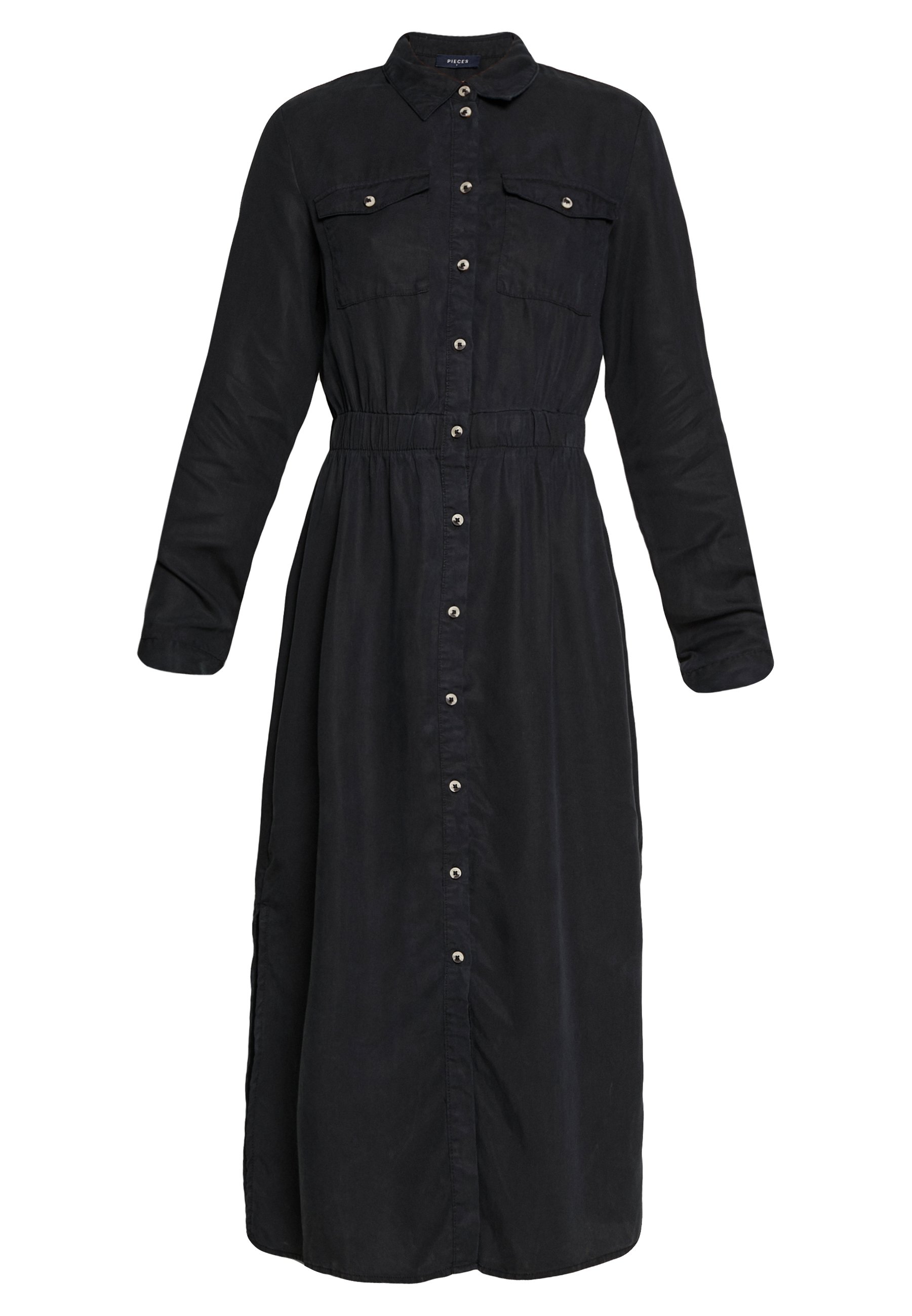 PIECES Tall PCNOLA DRESS Skjortekjole black Zalando.no PIECES Tall PCNOLA DRESS - Skjortekjole - black