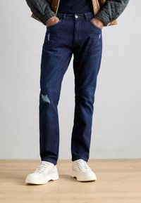 INDICODE JEANS - Slim fit jeans - blue Miniatuurafbeelding 1