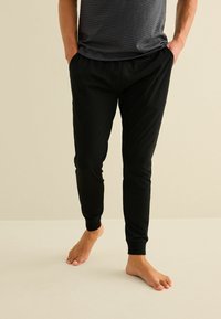Next Pizsamák - grey black fine stripe