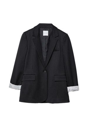 BASIC STRIPED - Blazer - dark blue