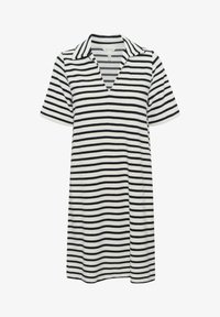 Valitud, black and eggnog stripe