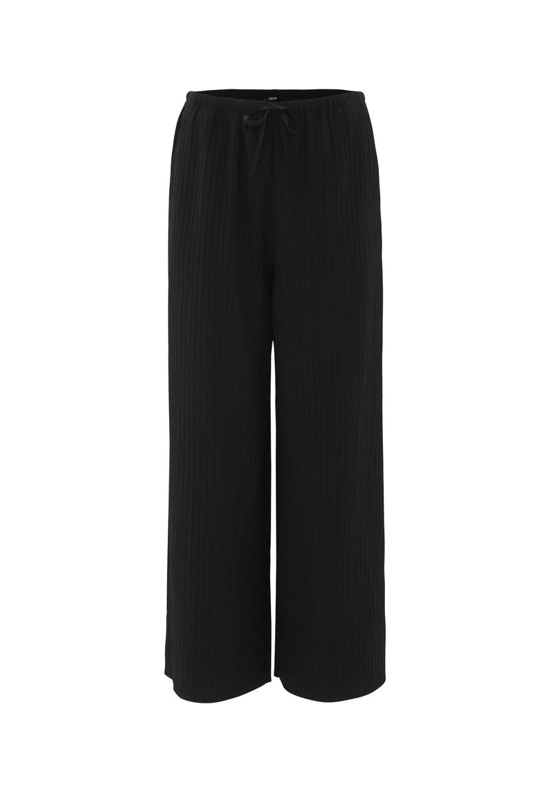 Opus Broek gemêleerd zwart