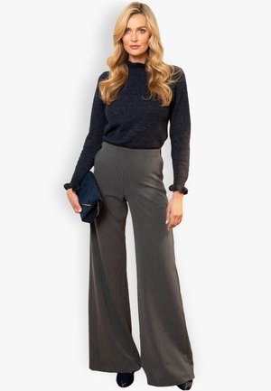 WIDELEG  - Trousers - grey