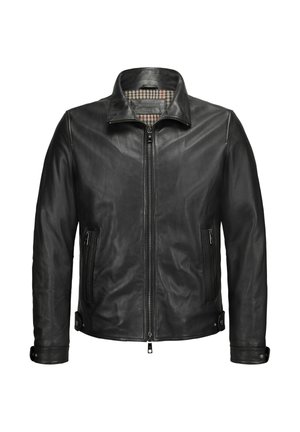 MSNAGANO - Lederjacke - schwarz