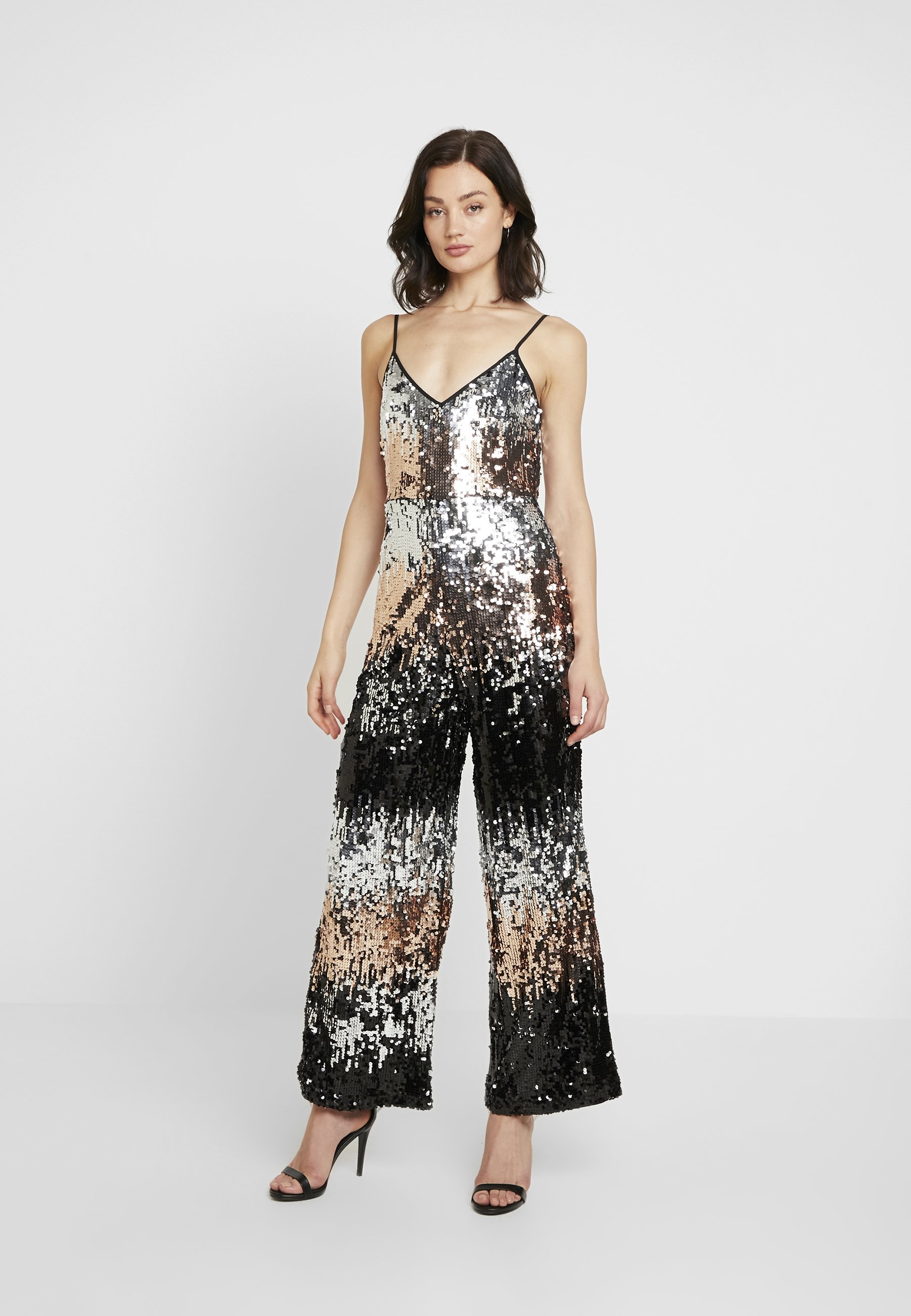 miss selfridge sequin jumpsuit