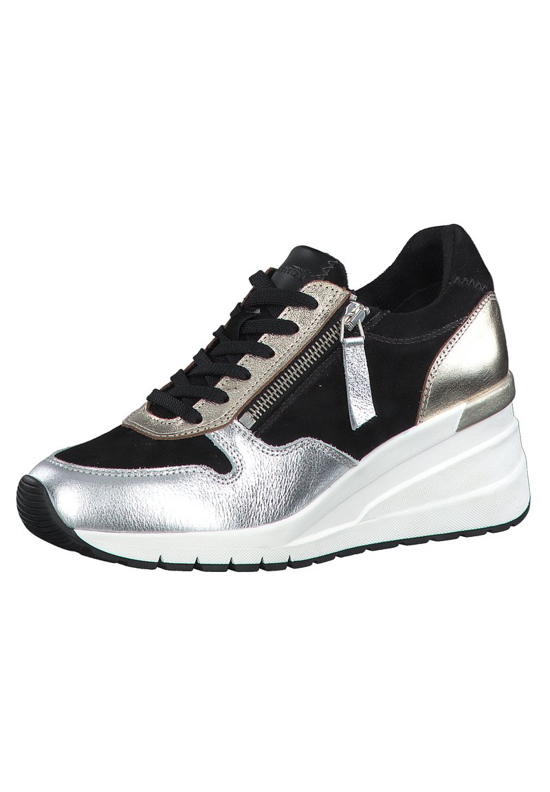 Damen Sneaker low | Tamaris Sneaker low black comb/schwarz - AQ86764 Damen Sneaker low | Tamaris Sneaker low black comb/schwarz - AQ86764