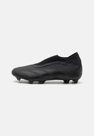 PREDATOR ACCURACY 3 FG  - Moulded stud football boots - core black/footwear white