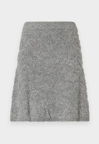 VIAERY A SHAPE SKIRT - Minikjol - medium grey melange