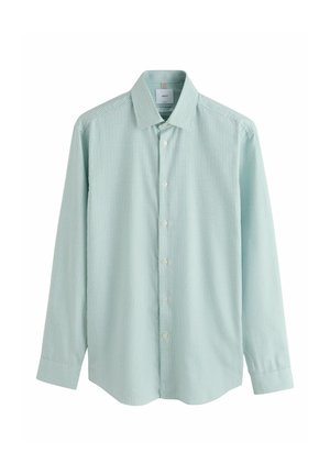 Next, Overhemd - light green gingham