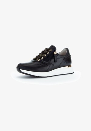 Sneakers laag - schwarz gold