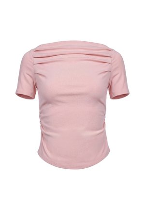 faina, T-shirt print - rose