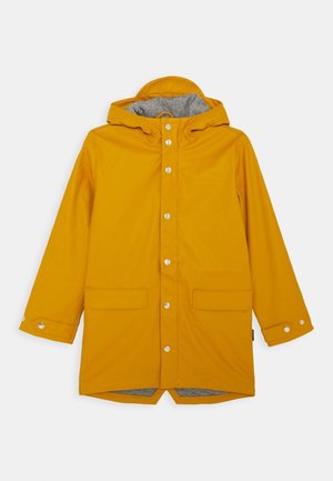 LAZY GEESE UNISEX - Regnjakke / vandafvisende jakker - inca gold