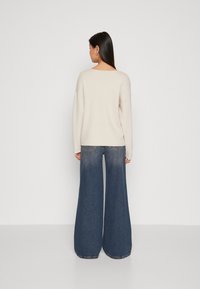 Object OBJREYNARD V-NECK - Jumper - silver gray