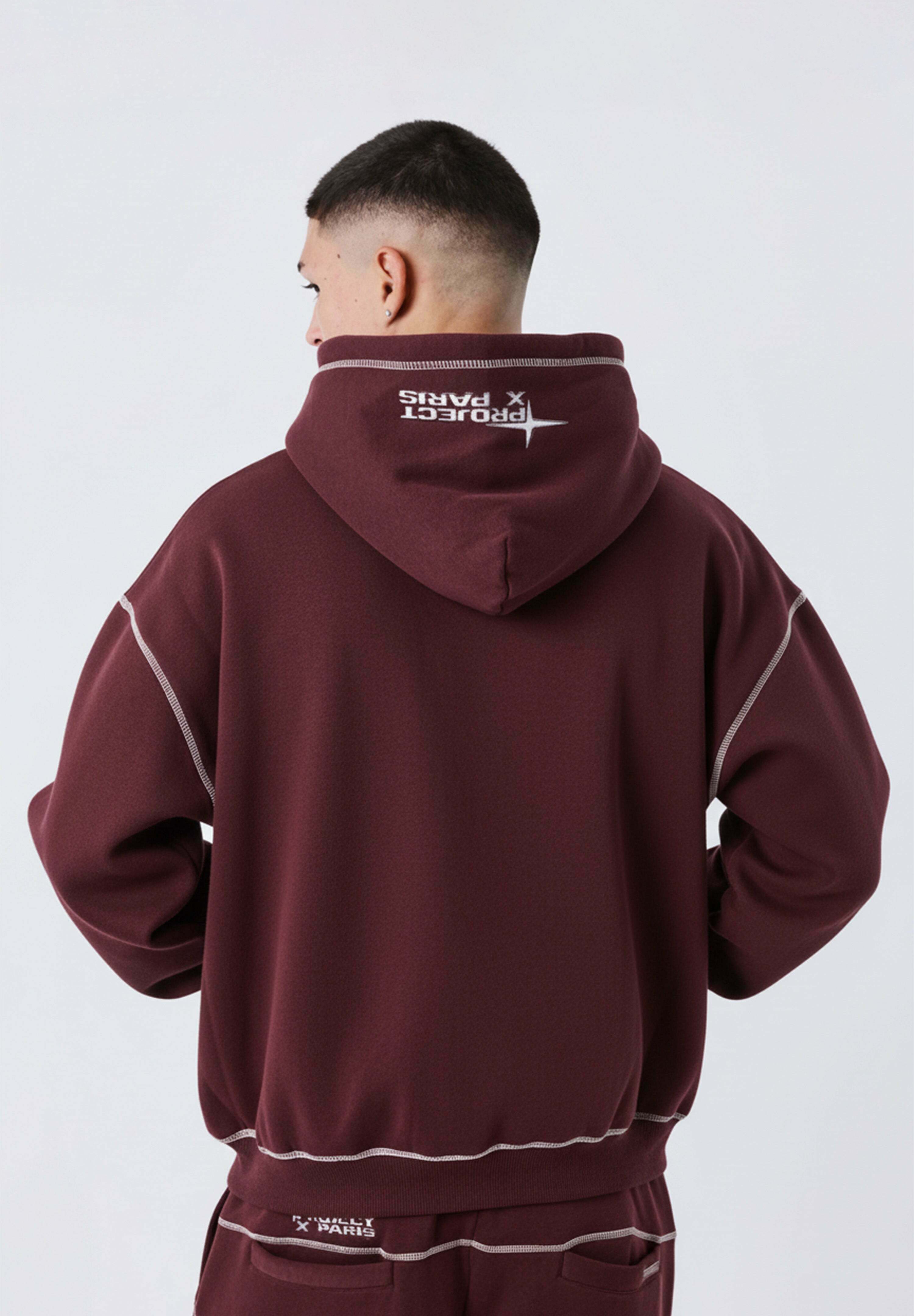Project X Paris UK DRIP - Zip-up sweatshirt - rouge/red - Zalando