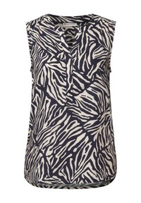 Top Donna Street One In Viscosa Lenzing EcoVero, Scollo Alto, Vestibilità Casual, Perfetto Per Ufficio E Tempo Libero - copertina