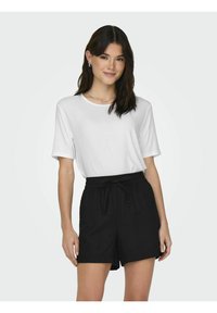 JDY NORMAL GESCHNITTEN RUNDHALS - T-shirt basic - white