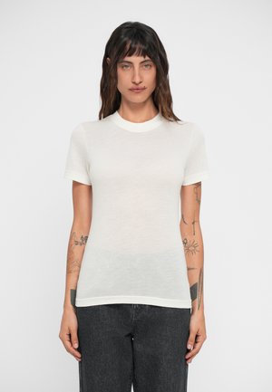 TEE - Tricou basic - winter white