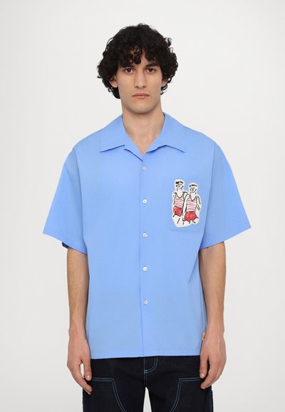 MSGM SHIRT - Camisa - light blue