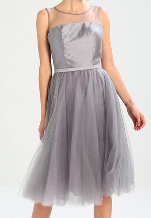 Cocktailjurk - light grey