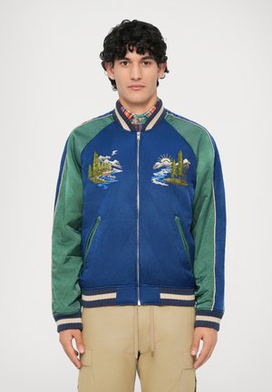 Chaquetas bomber - canyon blue