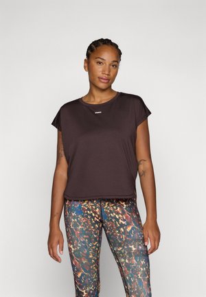 DROP - T-shirts - black coffee
