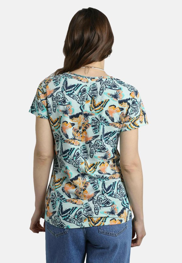 MERICA - Print T-shirt - seafoam