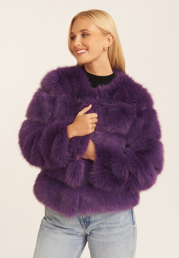 SOFT TOUCH - Winter jacket - purple
