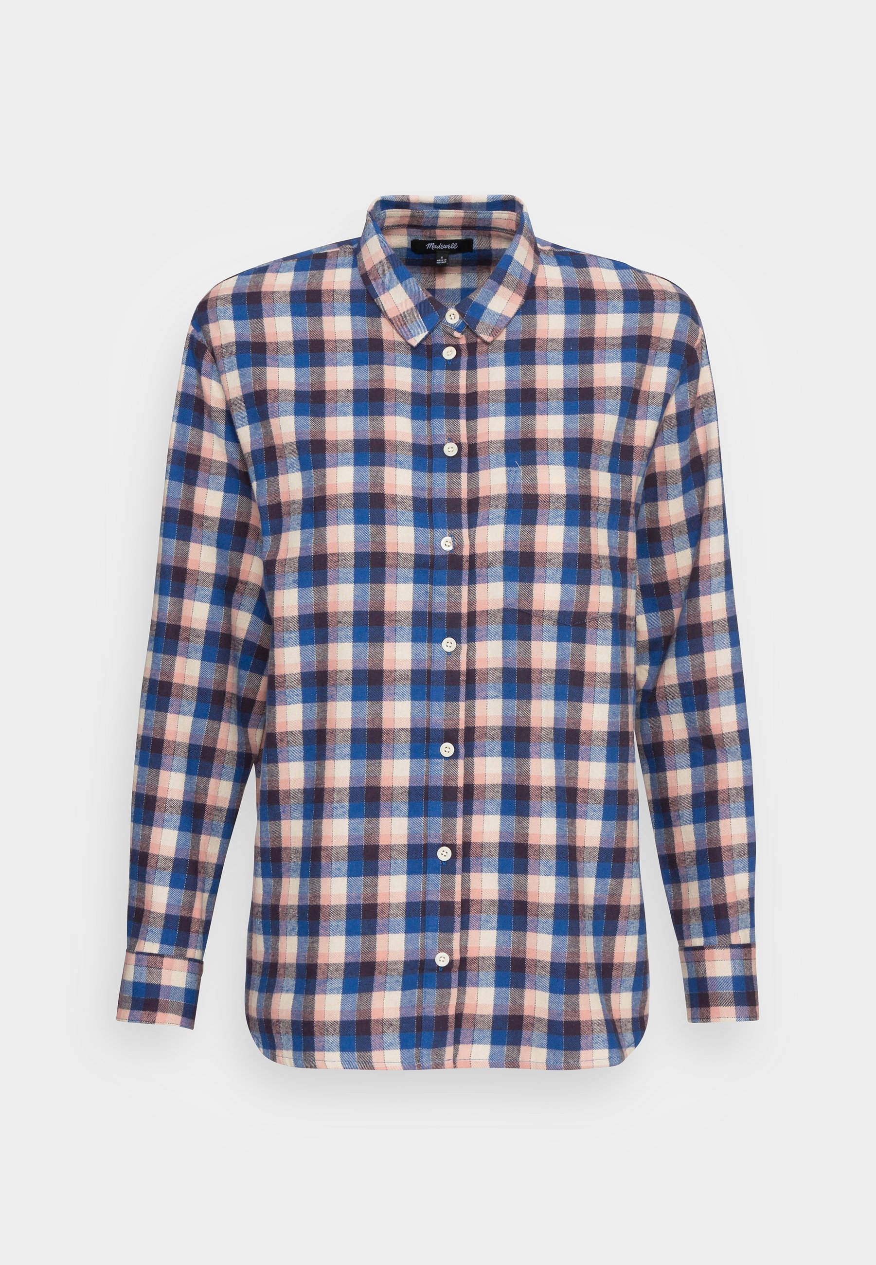 Damen SUNDAY BLUE PINK CHECK PLAID - Hemdbluse Damen SUNDAY BLUE PINK CHECK PLAID - Hemdbluse