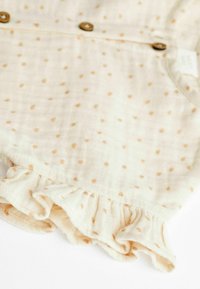 Next 2 PIECE SHORT SLEEVE PEPLUM SET - Shorts - beige