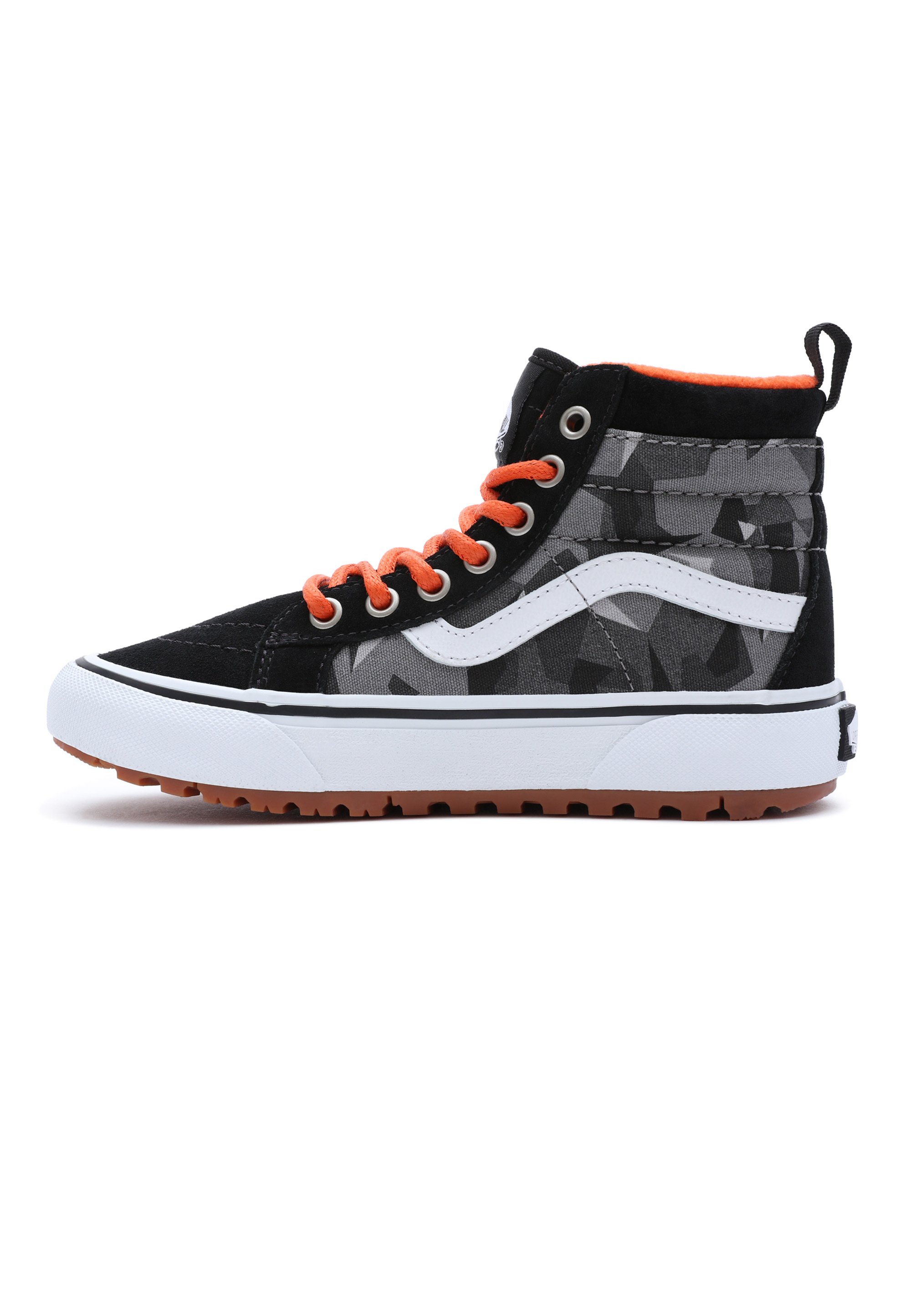 vans montante orange