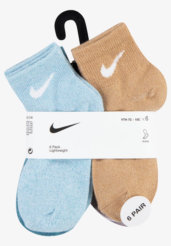 SOCKS 6 PACK - Socks - football gray3