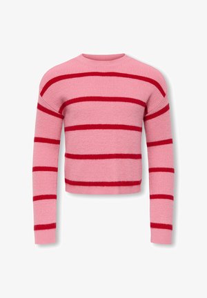 ONLY MINI, KMGFRANCA - Striktrøje - sea pink