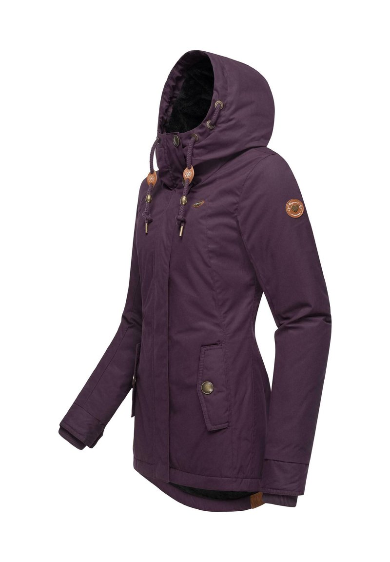 Ragwear MONADE Winterjacke plum/flieder-meliert Zalando