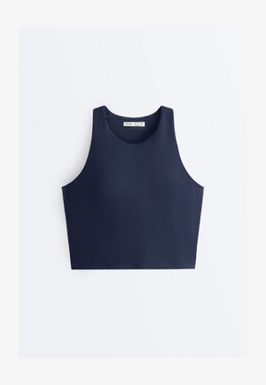 OYSHO, COMPRESSIVE - Top - metallic blue
