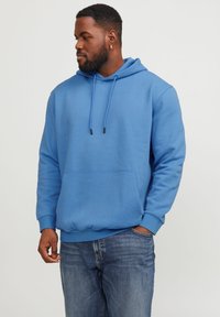 Jack & Jones - JJEBRADLEY HOOD - Kapuzenpullover - pacific coast Thumbnail-Bild 1