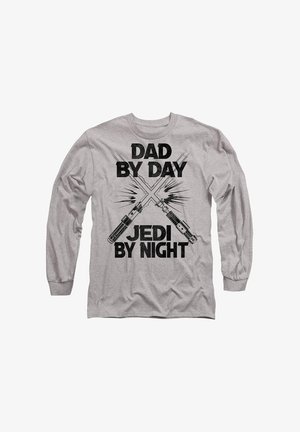 Star Wars, STAR WARS FATHER'S DAY JEDI BY NIGHT - Long sleeved top - mottled light grey