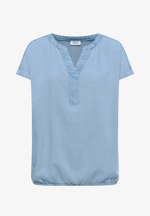 Cecil, Blouse - light blue wash